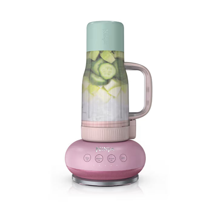 BlendBoss™ - con vaso portátil en rosa pimienta