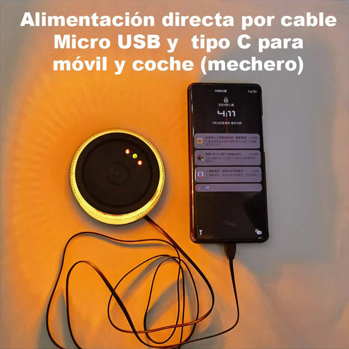¡Último día! ¡80% de descuento por Navidad! Baliza V16 | 2ª GENERACION Geolocalización DGT 3.0 | Luz Emergencia Coche Homologado DGT | SIM y Datos Pagados hasta 2038