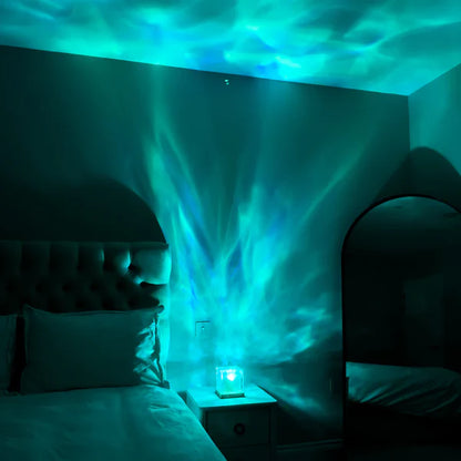 Aurora HaloSphere™ - La Magia de la Aurora Boreal en tu Habitación