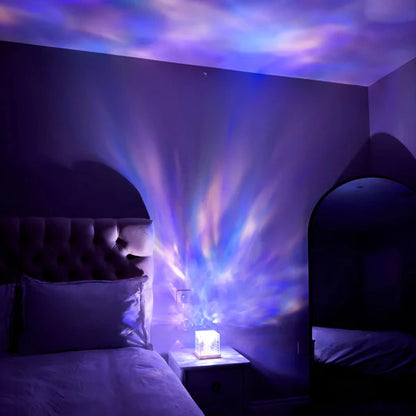 Aurora HaloSphere™ - La Magia de la Aurora Boreal en tu Habitación