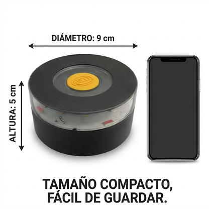 ¡Último día! ¡80% de descuento por Navidad! Baliza V16 | 2ª GENERACION Geolocalización DGT 3.0 | Luz de Emergencia Coche Homologado DGT | SIM y Datos Pagados hasta 2038